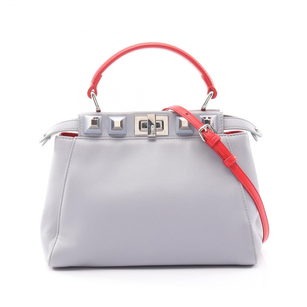 Fendi Mini Peekaboo Studs Shoulder #304389F11B